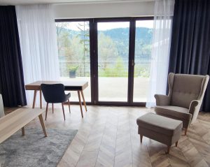 wejście na balkon